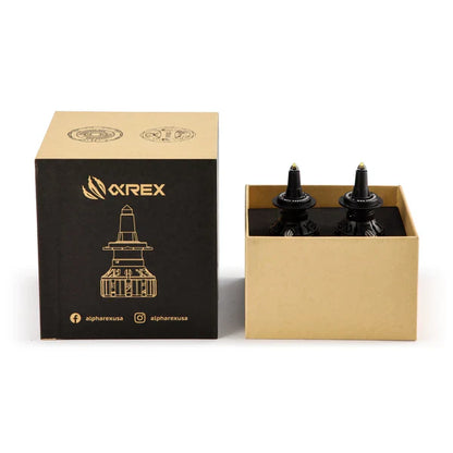 AlphaRex Black Ammo Panoramic LED light bulbs