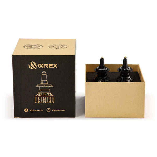 AlphaRex Black Ammo Panoramic LED light bulbs