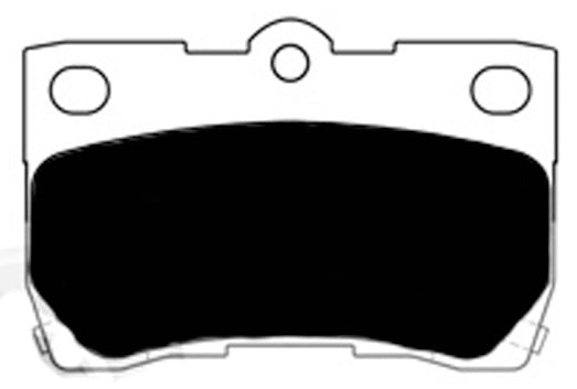 Porterfield Brake Pads for 2008 LEXUS GS 450H Hybrid