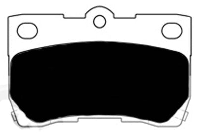 Porterfield Brake Pads for 2011 LEXUS GS 300