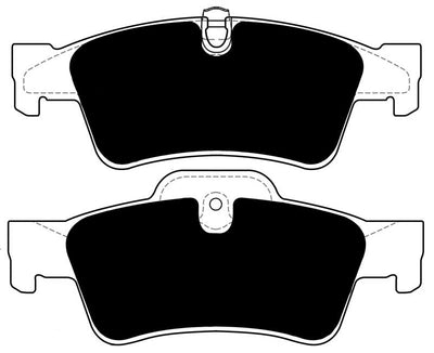 Porterfield Brake Pads for 2008 MERCEDES-BENZ R550 350mm Front Discs