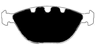 Porterfield Brake Pads for 2009 BMW ALPINA B7