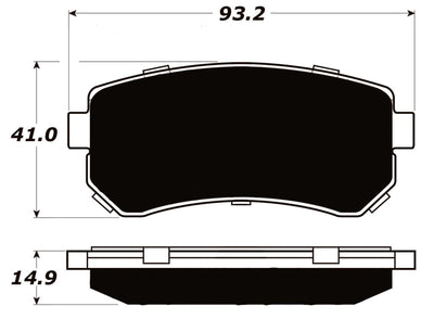 Porterfield Brake Pads for 2013 KIA FORTE 2.0L