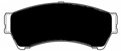 Porterfield Brake Pads for 2012 LINCOLN MK Z