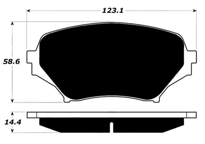 Porterfield Brake Pads for 2013 MAZDA MX-5 MIATA