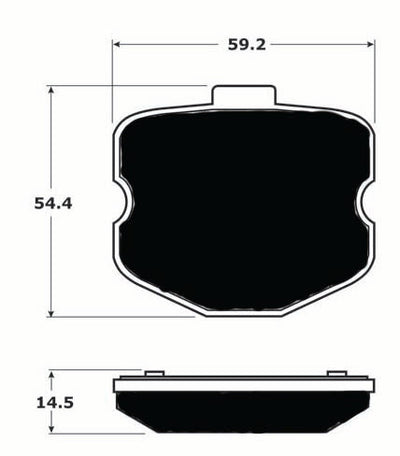 Porterfield Brake Pads for 2012 CHEVROLET CORVETTE Grand Sport
