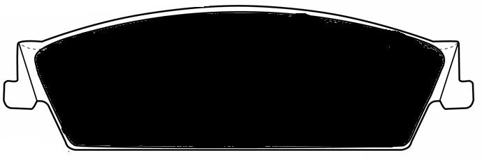 Porterfield Brake Pads for 2010 CHEVROLET SILVERADO 1500 4WD