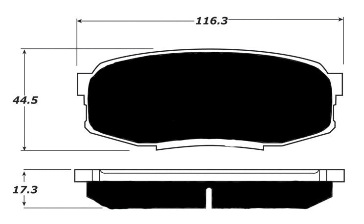 Porterfield Brake Pads for 2015 TOYOTA TUNDRA