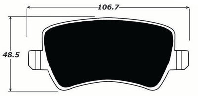 Porterfield Brake Pads for 2017 VOLVO V60 w/ 300mm Front Disc