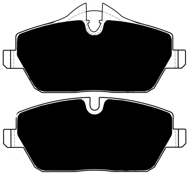 Porterfield Brake Pads for 2007 MINI Coupe