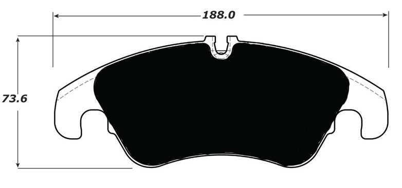 Porterfield Brake Pads for 2010 AUDI A4 Quattro