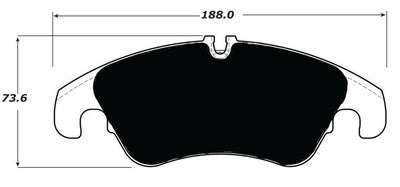 Porterfield Brake Pads for 2012 AUDI A4 Quattro