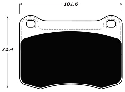 Porterfield Brake Pads for 2010 LEXUS IS F