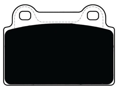 Porterfield Brake Pads for 2008 MITSUBISHI Lancer Evolution AWD