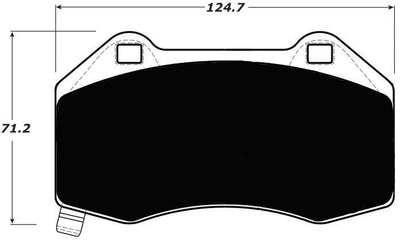 Porterfield Brake Pads for 2018 FIAT Spider w/Brembo