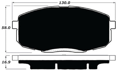 Porterfield Brake Pads for 2010 KIA FORTE 2.0L