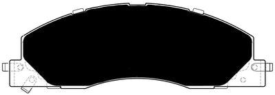Porterfield Brake Pads for 2016 DODGE RAM 2500 4WD