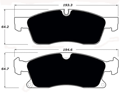 Porterfield Brake Pads for 2018 JEEP GRAND CHEROKEE w/350mm Front Disc