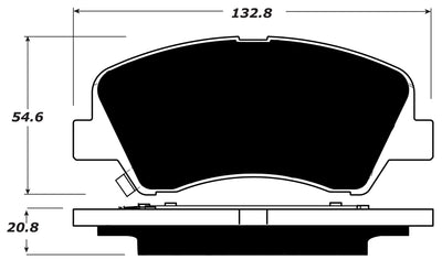 Porterfield Brake Pads for 2012 KIA RIO