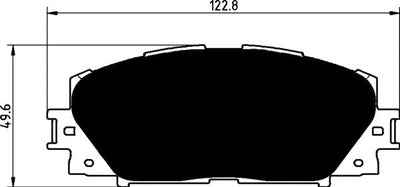 Porterfield Brake Pads for 2018 TOYOTA YARIS
