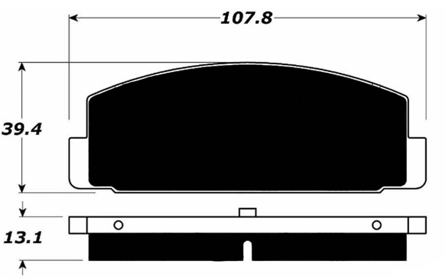 Porterfield Brake Pads for 2005 MAZDA 6