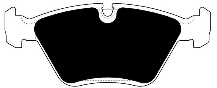 Porterfield Brake Pads for 2001 JAGUAR XJ 8