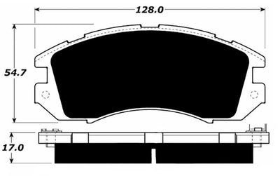 Porterfield Brake Pads for 1995 SUBARU IMPREZA SEDAN L - 4WD