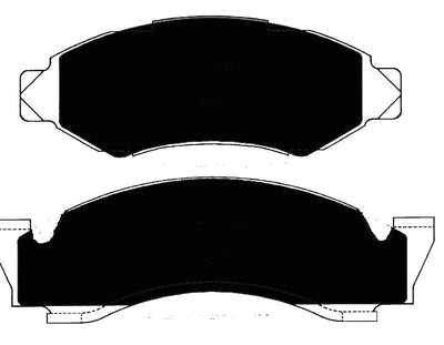 Porterfield Brake Pads for 1983 FORD BRONCO