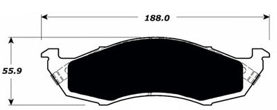 Porterfield Brake Pads for 1999 NISSAN QUEST