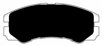 Porterfield Brake Pads for 1997 HONDA PASSPORT 6cyl