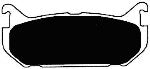 Porterfield Brake Pads for 1997 MAZDA MX-6 GT w/Rear Discs