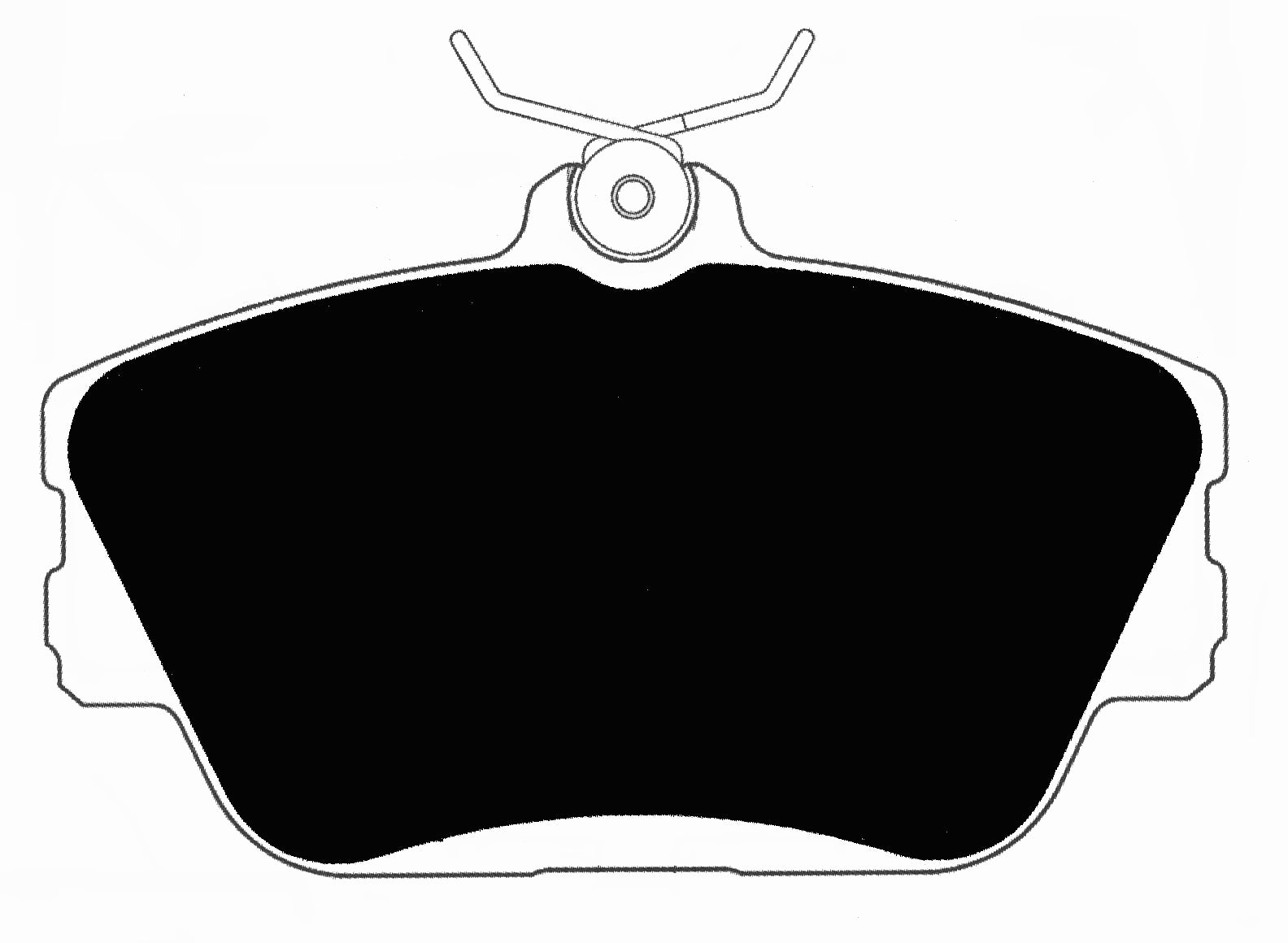 Porterfield Brake Pads for 2007 FORD TAURUS R/Disc