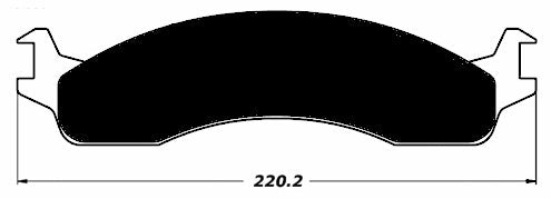 Porterfield Brake Pads for 1996 FORD F350 1 Ton 2WD DRW  3 1/2 Rear Shoe
