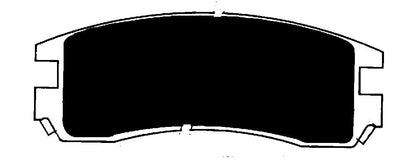 Porterfield Brake Pads for 2003 PONTIAC GRAND AM w/Rear Discs