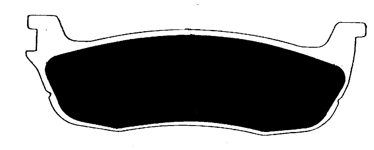 Porterfield Brake Pads for 2003 FORD F150 4WD Rear Disc 7 Lug