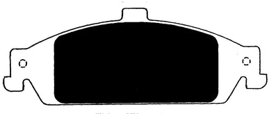 Porterfield Brake Pads for 2000 PONTIAC GRAND AM w/Rear Discs