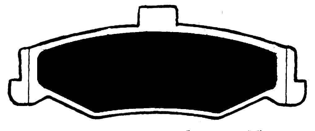 Porterfield Brake Pads for 2002 CHEVROLET CAMARO
