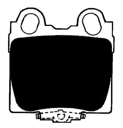 Porterfield Brake Pads for 1999 LEXUS GS 300