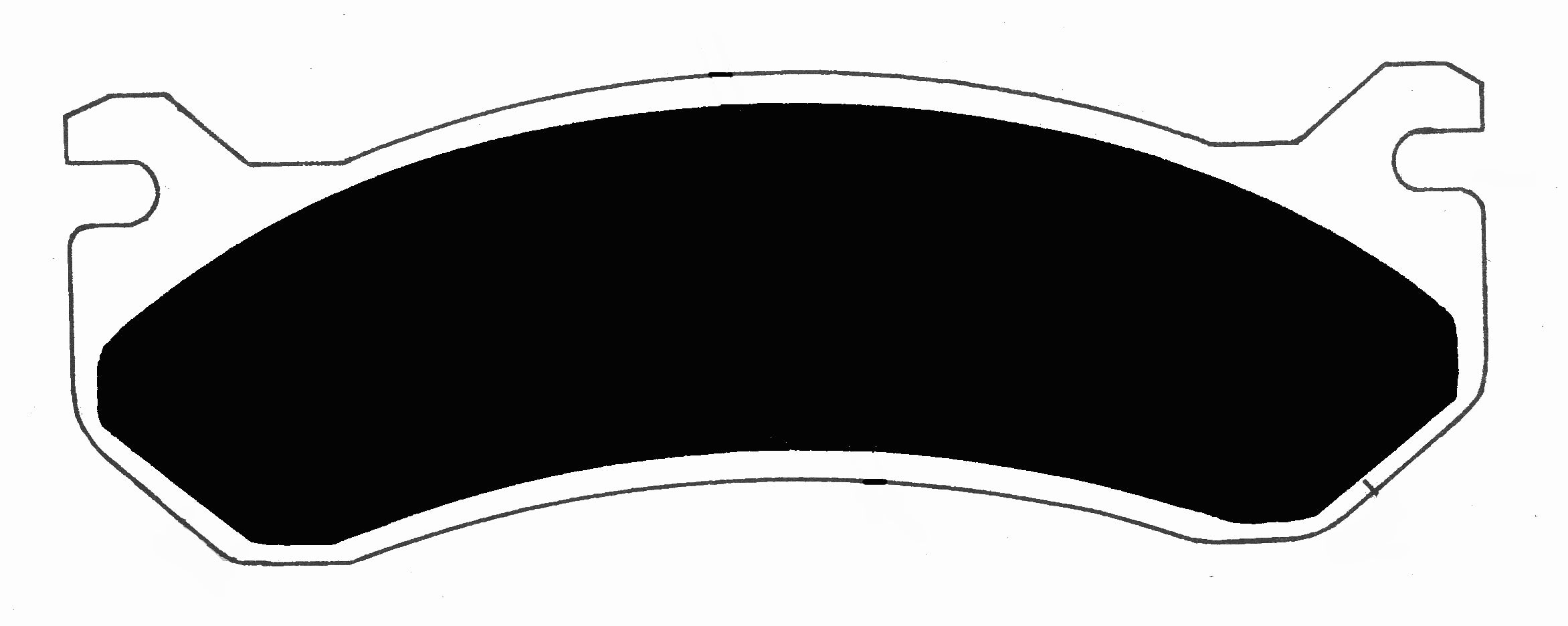 Porterfield Brake Pads for 2003 GMC SIERRA 1500 4WD 4 Door 2 Wheel Steer