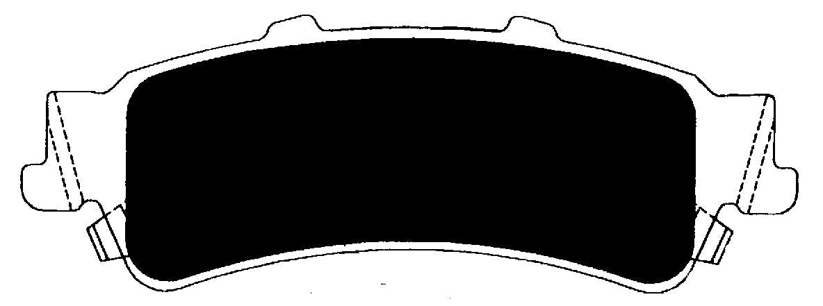 Porterfield Brake Pads for 2006 CHEVROLET SILVERADO 1500 4WD Ext Cab