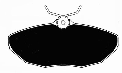 Porterfield Brake Pads for 2004 JAGUAR S TYPE