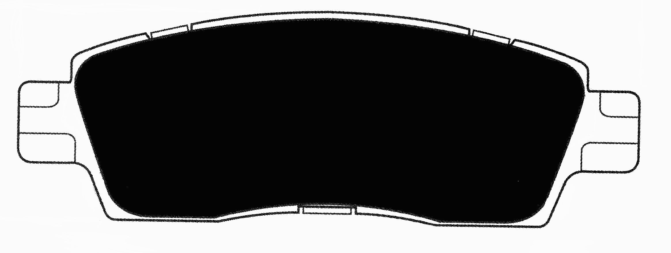 Porterfield Brake Pads for 2016 GMC ACADIA