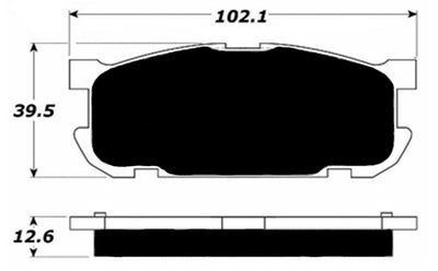 Porterfield Brake Pads for 2005 MAZDA MX-5 MIATA