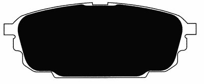 Porterfield Brake Pads for 2003 MAZDA PROTEGE 5