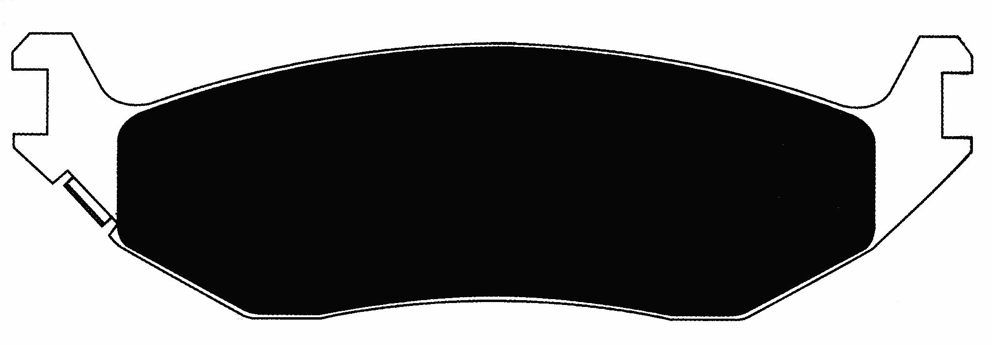 Porterfield Brake Pads for 2005 DODGE DURANGO