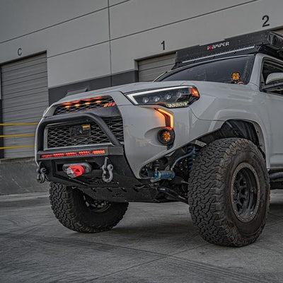 LED DRL Fog Light Fang Bezel Kit for 4Runner (2014-2024)