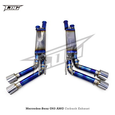 STRATEC Titanium Valved Catback Exhaust System for Mercedes Benz G63 AMG W464 4.0T