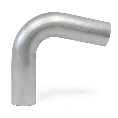 HPS Performance Products HPS 2-3/4" OD 100 Degree Bend 6061 Aluminum Elbow Pipe Tubing 16 Gauge w/ 2 3/4" CLR