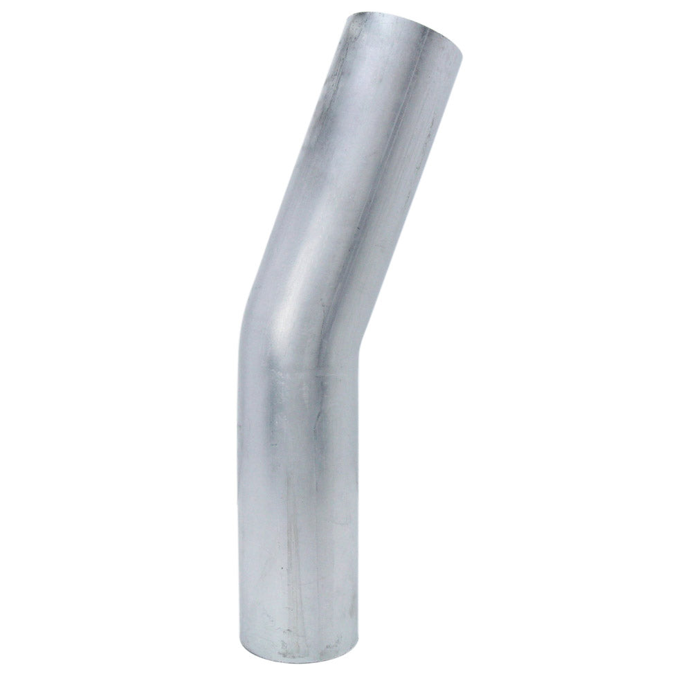 HPS Performance Products HPS 2-1/2" OD 20 Degree Bend 6061 Aluminum Elbow Pipe Tubing 16 Gauge w/ 2 1/2" CLR