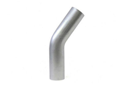 HPS Performance Products HPS 2-1/2" OD 35 Degree Bend 6061 Aluminum Elbow Pipe Tubing 16 Gauge w/ 2 1/2" CLR